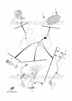 PARTIE ELECTRIQUE 1 pour Yamaha RAYZR 125 de 2024