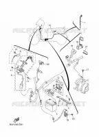 PARTIE ELECTRIQUE 2 pour Yamaha RAYZR 125 de 2024
