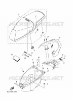 SELLE pour Yamaha RAYZR 125 de 2024