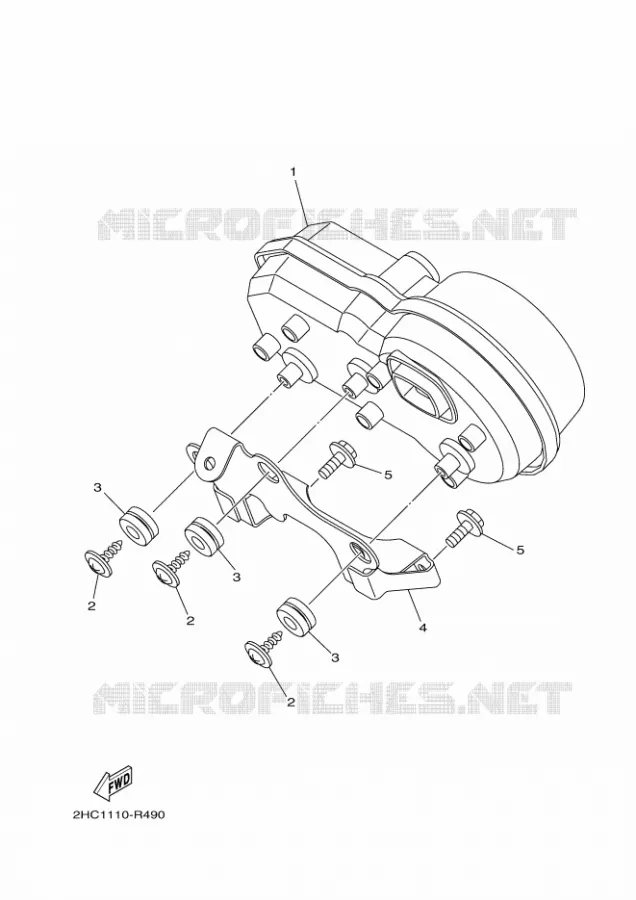 COMPTEUR  Yamaha SIDE BY SIDE 1000 2024 YXZ  YXZ1000ET