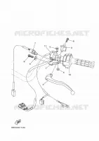 COMMODO / LEVIER pour Yamaha KODIAK 450 de 2024