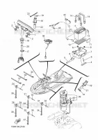ELECTRIQUE 3 pour Yamaha VX CRUISER de 2024