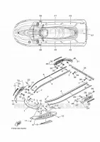 GUNWALE & MAT pour Yamaha VX CRUISER de 2024