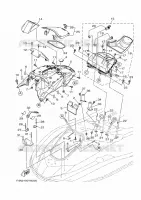 ENGINE HATCH 2 pour Yamaha VX DELUXE de 2024