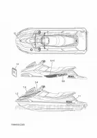 EMBLEME pour Yamaha VX DELUXE de 2024