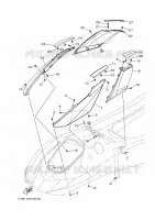 ENGINE HATCH 3 pour Yamaha VX DELUXE de 2024