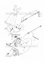 CABLE DE COMMANDE pour Yamaha EX SPORT de 2024