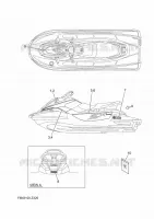 EMBLEME pour Yamaha EX SPORT de 2024