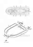 GUNWALE & MAT pour Yamaha EX SPORT de 2024