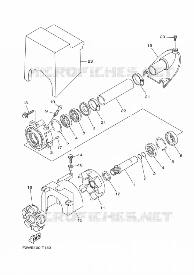 JET UNIT 2 Yamaha WAVERUNNER 1900 2024 GP  GP1900B-A