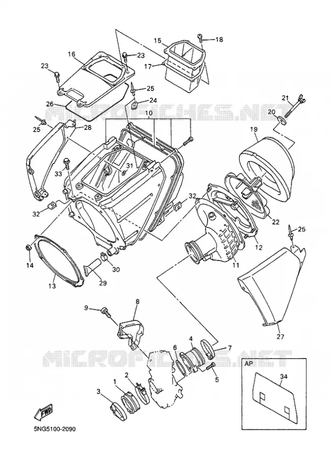ADMISSION Yamaha MOTO 426 2002 WRF  WR426F