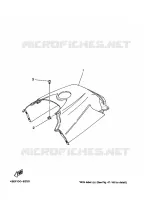 COUVERCLE LATERAL pour Yamaha YFB250 de 1998
