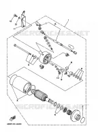 DEMARREUR pour Yamaha YFB250 de 1998