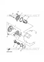POMPE A HUILE pour Yamaha YFB250 de 1998