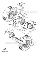 ROUE AVANT pour Yamaha YFB250 de 1998