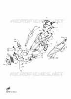 BOUCLIER pour Yamaha SIDEWINDER B-TX LE 153 de 2021