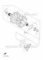 ENTRAINEMENT DE CHENILLE 1 pour Yamaha SIDEWINDER B-TX LE 153 de 2021
