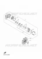 FREIN 2 pour Yamaha SIDEWINDER B-TX LE 153 de 2021