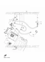 PARTIE ELECTRIQUE 3 pour Yamaha SIDEWINDER B-TX LE 153 de 2021