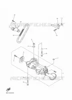 POMPE A HUILE pour Yamaha SIDEWINDER B-TX LE 153 de 2021
