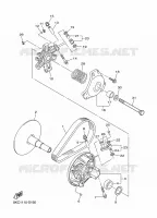 POULIE PRIMAIRE pour Yamaha SIDEWINDER B-TX LE 153 de 2021