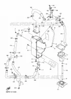 RESERVOIR D'HUILE pour Yamaha SIDEWINDER B-TX LE 153 de 2021