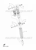 SUSPENSION 2 pour Yamaha SIDEWINDER B-TX LE 153 de 2021