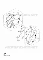 CARENAGE LATERAL  pour Yamaha SIDEWINDER L-TX GT de 2021