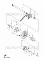 POULIE SECONDAIRE pour Yamaha SIDEWINDER L-TX GT EPS de 2022