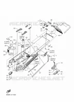 CADRE 2 pour Yamaha SIDEWINDER X-TX LE 146 de 2023