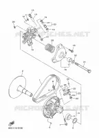POULIE PRIMAIRE pour Yamaha SIDEWINDER X-TX LE 146 de 2023