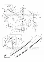 RADIATEUR / DURITES pour Yamaha SIDEWINDER X-TX LE 146 de 2023