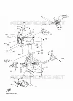 CADRE 1 pour Yamaha MOUNTAIN MAX 800 165 ES de 2023