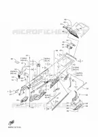 CADRE 2 pour Yamaha MOUNTAIN MAX 800 165 ES de 2023