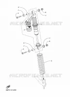 SUSPENSION 2 pour Yamaha SIDEWINDER X-TX SE 146 de 2024