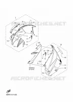 CARENAGE LATERAL  pour Yamaha SIDEWINDER X-TX LE 146 de 2024
