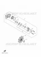 FREIN 2 pour Yamaha SIDEWINDER X-TX LE 146 de 2024