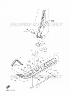 SKI pour Yamaha SIDEWINDER X-TX LE 146 de 2024
