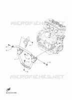 SUPPORT MOTEUR 2 pour Yamaha SIDEWINDER X-TX LE 146 de 2024