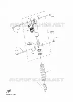 SUSPENSION 2 pour Yamaha SIDEWINDER X-TX LE 146 de 2024