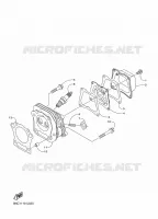 CULASSE pour Yamaha SNOSCOOT ES de 2024