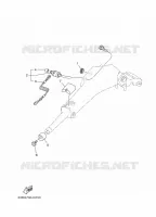 DIRECTION 2 pour Yamaha 40V Manual Starter, Tiller Handle, Manual Tilt, Oil injection, Shaft 15