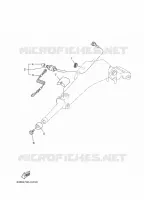 DIRECTION 2 pour Yamaha 40V Manual Starter, Tiller Handle, Manual Tilt, Oil injection, Shaft 20