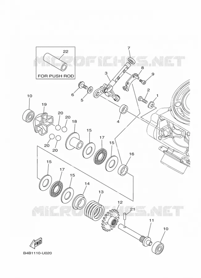 VALVE D'ECHAPPEMENT Yamaha MOTO 85 2024 YZ  YZ85LWR