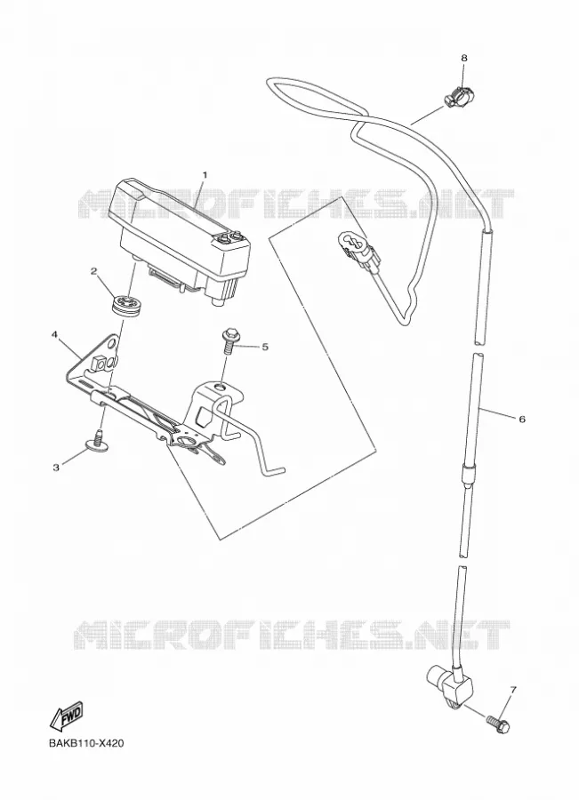 COMPTEUR  Yamaha MOTO 250 2024 WRF  WR250F