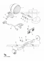 FEU ARRIERE pour Yamaha BOLT R-SPEC de 2024