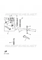 COMMODO / LEVIER pour Yamaha PW 50 de 2024