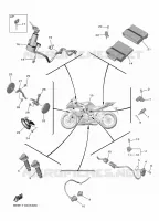 PARTIE ELECTRIQUE 2 pour Yamaha YZF-R7 de 2024