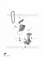 POMPE A HUILE pour Yamaha YZF-R7 de 2024