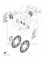 ETRIER DE FREIN AVANT pour Yamaha YZF-R7 de 2024